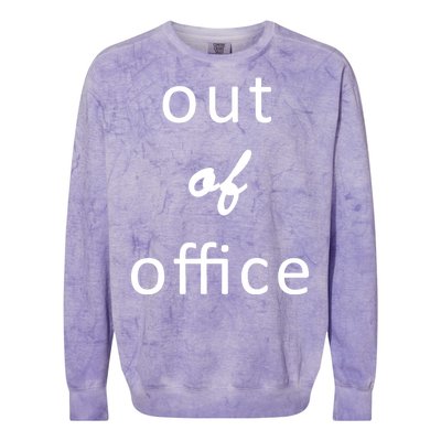 Out Of Office Colorblast Crewneck Sweatshirt