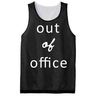 Out Of Office Mesh Reversible Basketball Jersey Tank