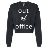 Out Of Office Cropped Pullover Crew