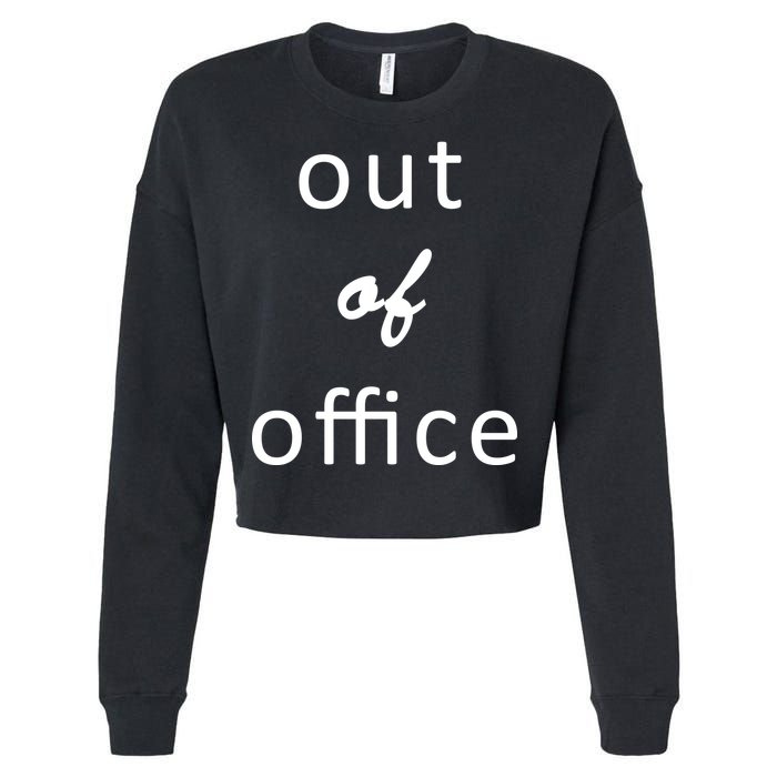 Out Of Office Cropped Pullover Crew