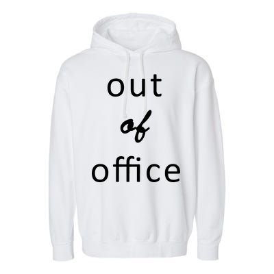 Out Of Office Garment-Dyed Fleece Hoodie