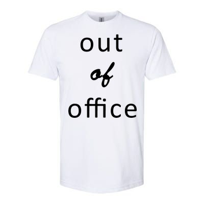 Out Of Office Softstyle® CVC T-Shirt