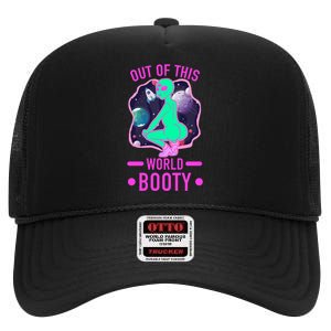 Out Of This World Booty High Crown Mesh Back Trucker Hat