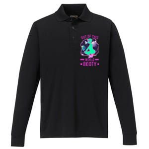 Out Of This World Booty Performance Long Sleeve Polo