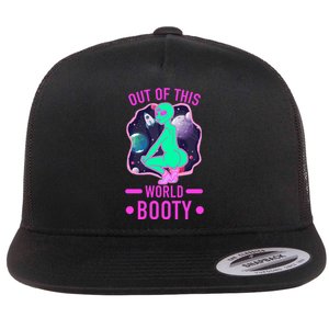 Out Of This World Booty Flat Bill Trucker Hat