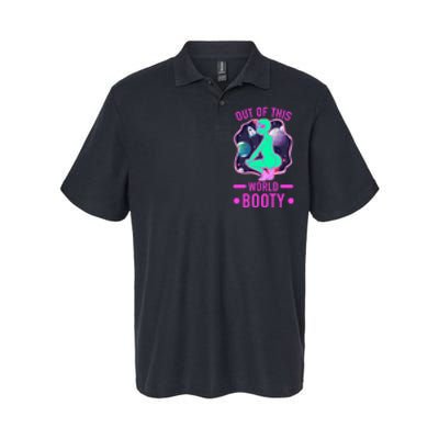 Out Of This World Booty Softstyle Adult Sport Polo