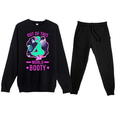 Out Of This World Booty Premium Crewneck Sweatsuit Set