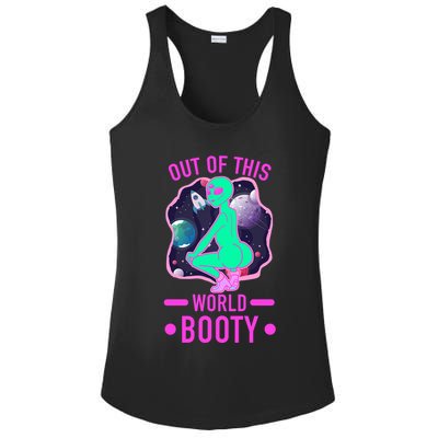 Out Of This World Booty Ladies PosiCharge Competitor Racerback Tank