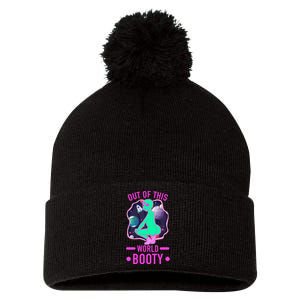 Out Of This World Booty Pom Pom 12in Knit Beanie