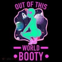 Out Of This World Booty Baby Bodysuit
