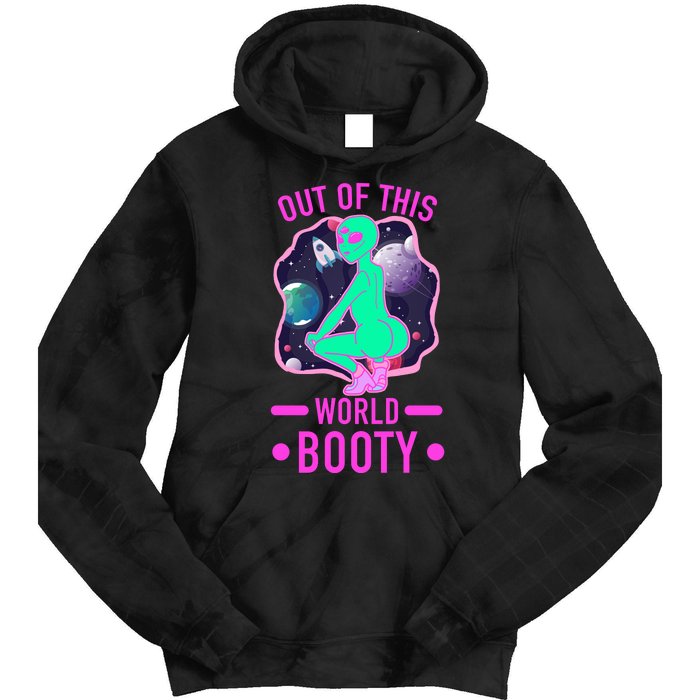 Out Of This World Booty Tie Dye Hoodie