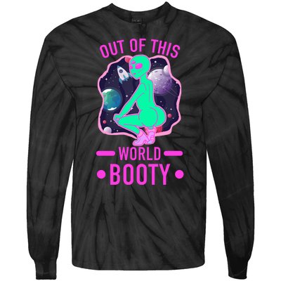 Out Of This World Booty Tie-Dye Long Sleeve Shirt