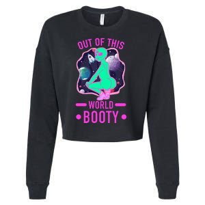 Out Of This World Booty Cropped Pullover Crew