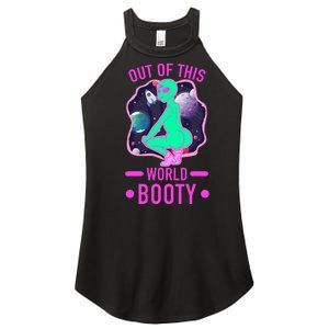 Out Of This World Booty Women's Perfect Tri Rocker Tank