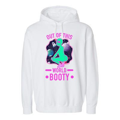 Out Of This World Booty Garment-Dyed Fleece Hoodie