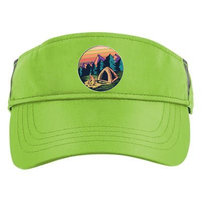 Outdoor Camping Sunset Adult Drive Performance Visor