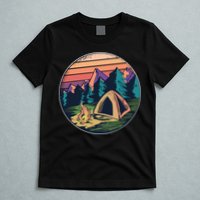 Outdoor Camping Sunset T-Shirt