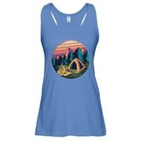 Outdoor Camping Sunset Ladies Essential Flowy Tank