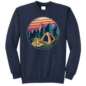 Outdoor Camping Sunset Sweatshirt