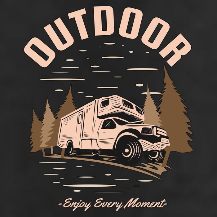 Outdoor Enjoy Every Moment Garment-Dyed Heavyweight T-Shirt