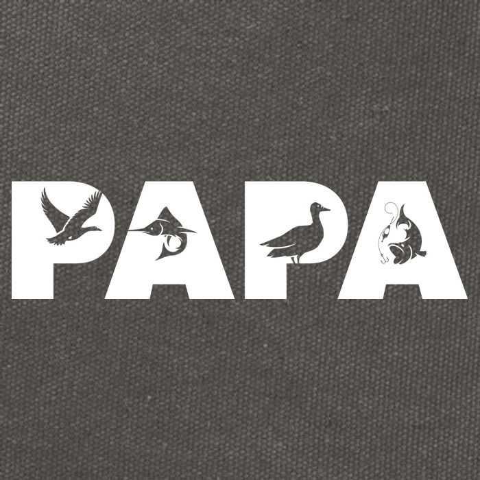 Outdoor Hunting Papa Cotton Canvas Backpack