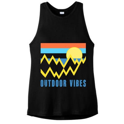 Outdoor Vibes Ladies PosiCharge Tri-Blend Wicking Tank
