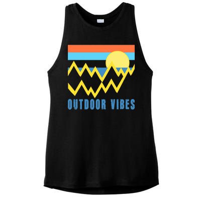 Outdoor Vibes Ladies PosiCharge Tri-Blend Wicking Tank