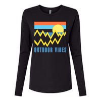 Outdoor Vibes Womens Cotton Relaxed Long Sleeve T-Shirt