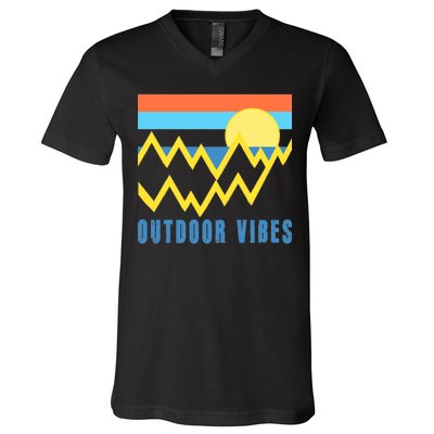 Outdoor Vibes V-Neck T-Shirt