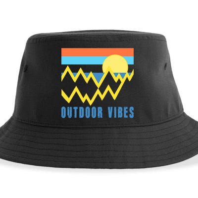 Outdoor Vibes Sustainable Bucket Hat