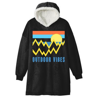 Outdoor Vibes Hooded Wearable Blanket