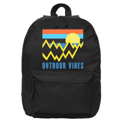 Outdoor Vibes 16 in Basic Backpack