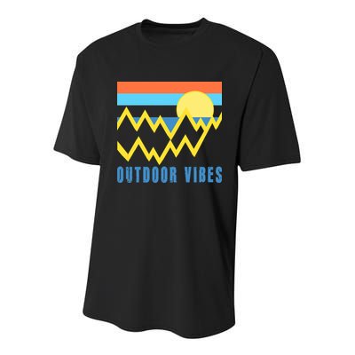 Outdoor Vibes Youth Performance Sprint T-Shirt