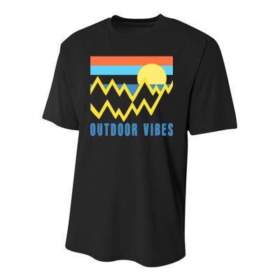 Outdoor Vibes Youth Performance Sprint T-Shirt