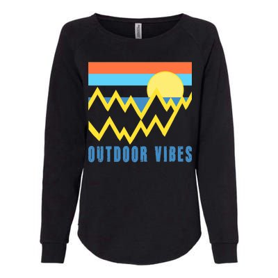 Outdoor Vibes Womens California Wash Sweatshirt