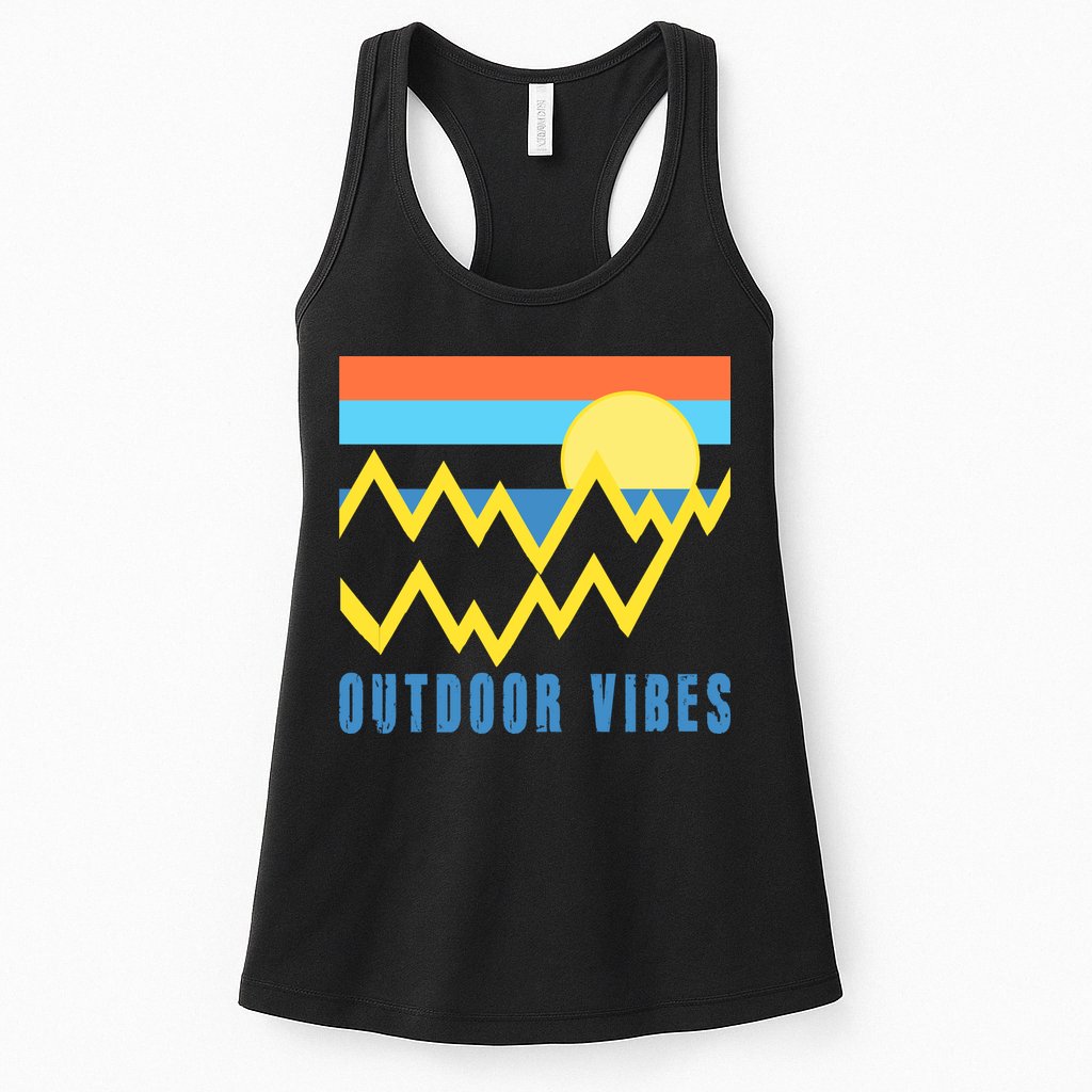 Outdoor Vibes Womens Tank Top