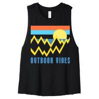 Outdoor Vibes Women's Racerback Cropped Tank