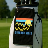Outdoor Vibes Golf Towel