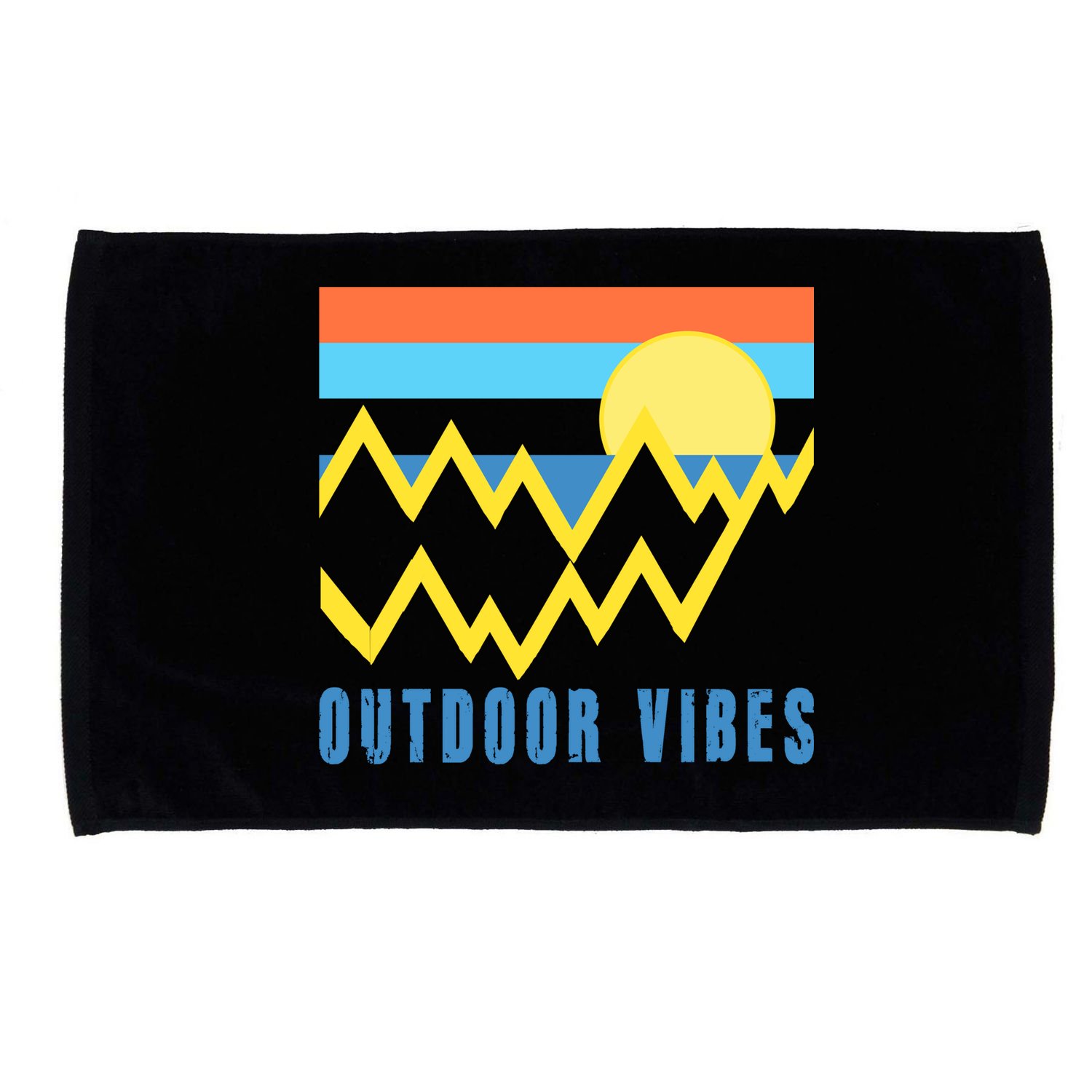 Outdoor Vibes Microfiber Hand Towel