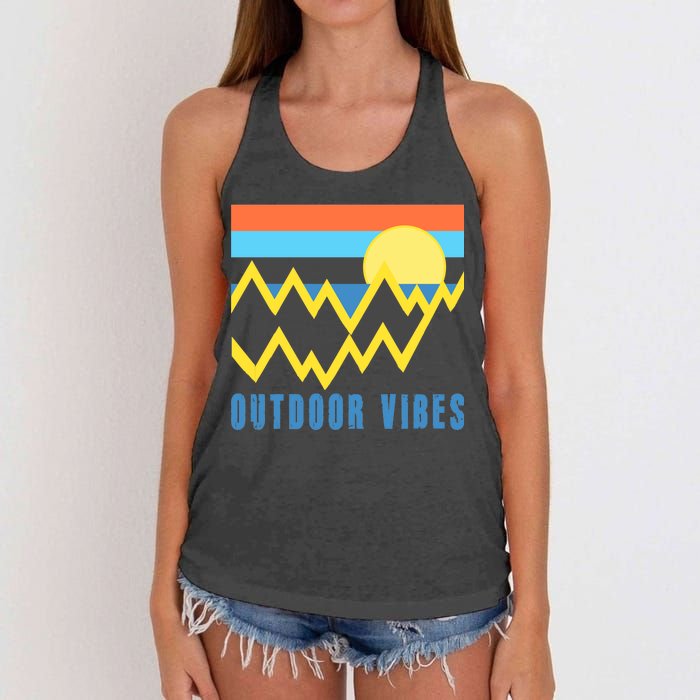 Outdoor Vibes Women's Knotted Racerback Tank