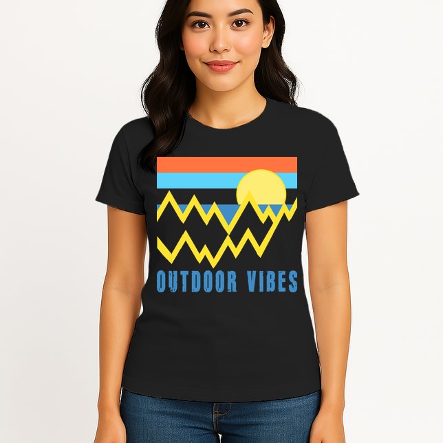 Outdoor Vibes Womens T-Shirt