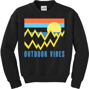 Outdoor Vibes Kids Sweatshirt