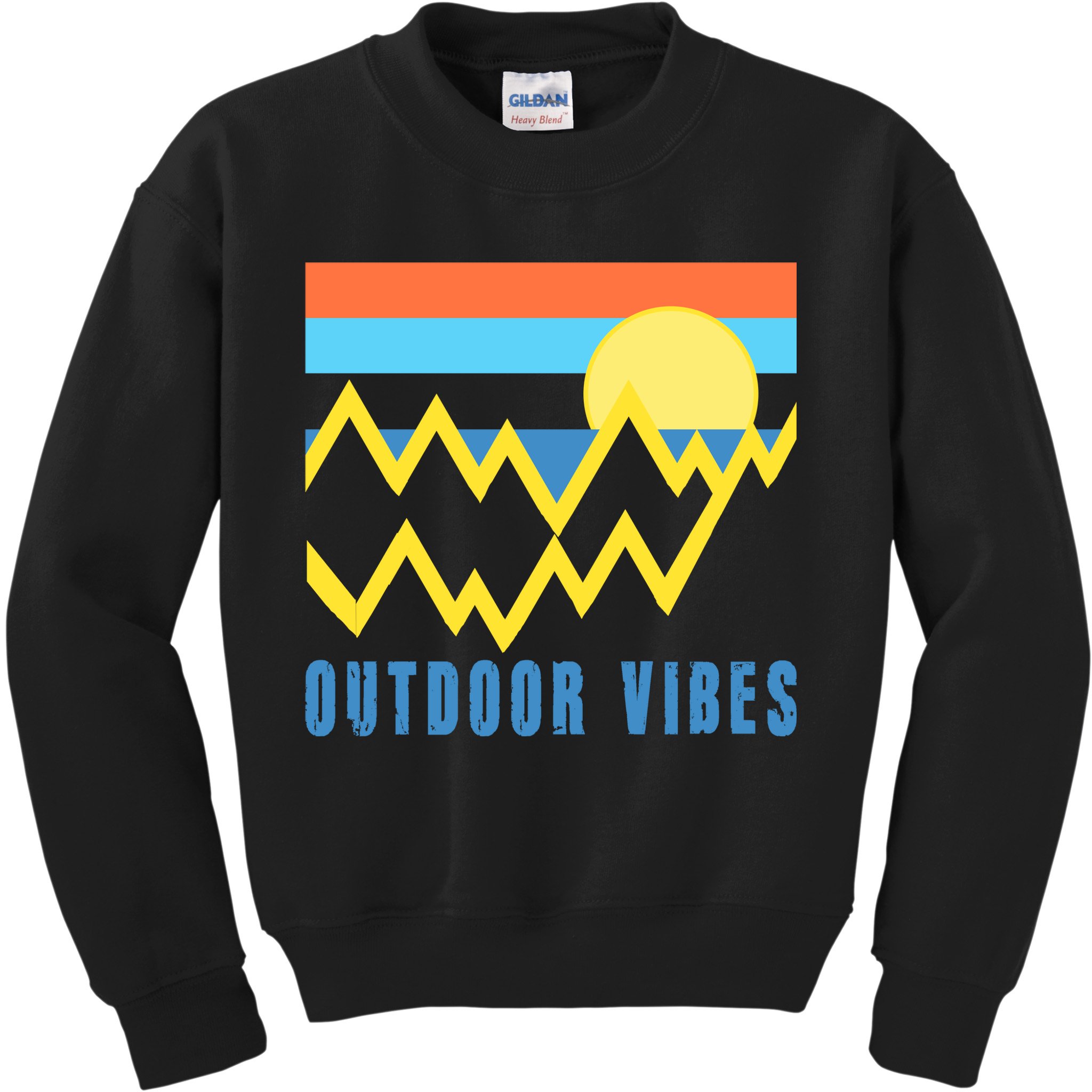 Outdoor Vibes Kids Sweatshirt