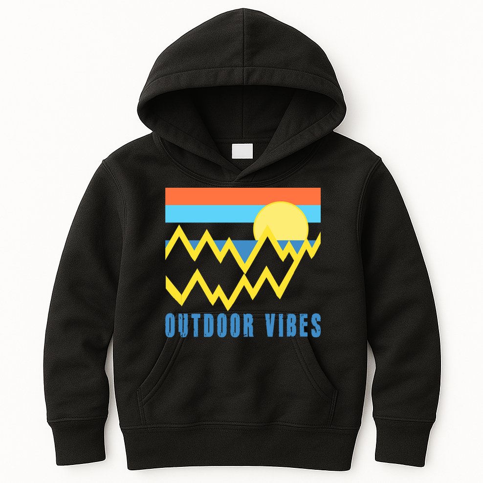 Outdoor Vibes Kids Hoodie
