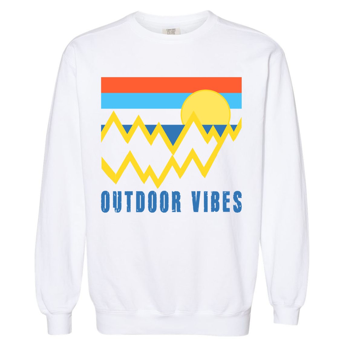 Outdoor Vibes Garment-Dyed Sweatshirt