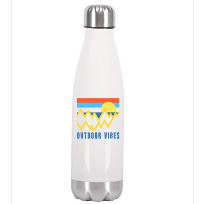 Outdoor Vibes Stainless Steel Insulated Water Bottle