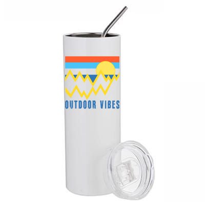 Outdoor Vibes Stainless Steel Tumbler