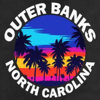 Outer Banks North Carolina Cool Comfort Performance Bucket Hat