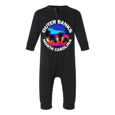 Outer Banks North Carolina Infant Fleece One Piece