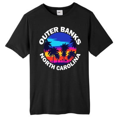 Outer Banks North Carolina Tall Fusion ChromaSoft Performance T-Shirt